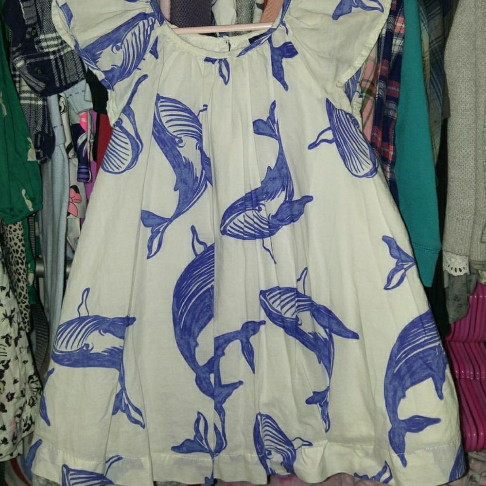 Baby Gap whale dress 🐳